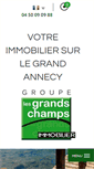 Mobile Screenshot of lesgrandschamps.com